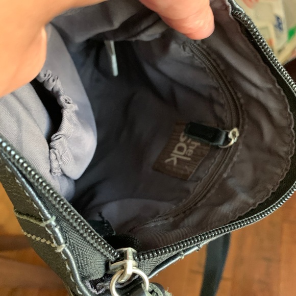 The Sak Black Small Leather Crossbody Bag - Picture 6 of 9